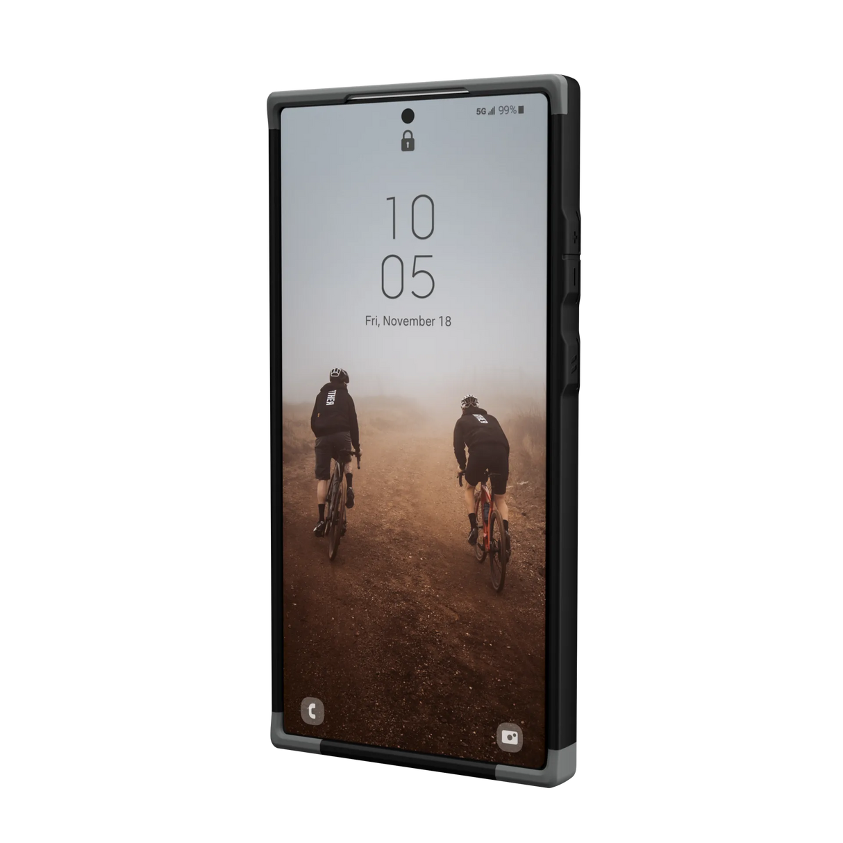 เคส UAG รุ่น Civilian – Galaxy S23 Ultra – สี Silver