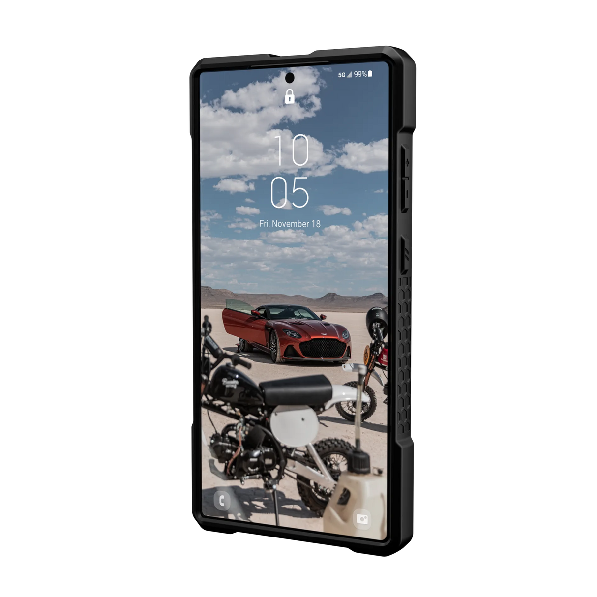 เคส UAG รุ่น Monarch Pro – Galaxy S23 Ultra – ลาย Carbon Fiber