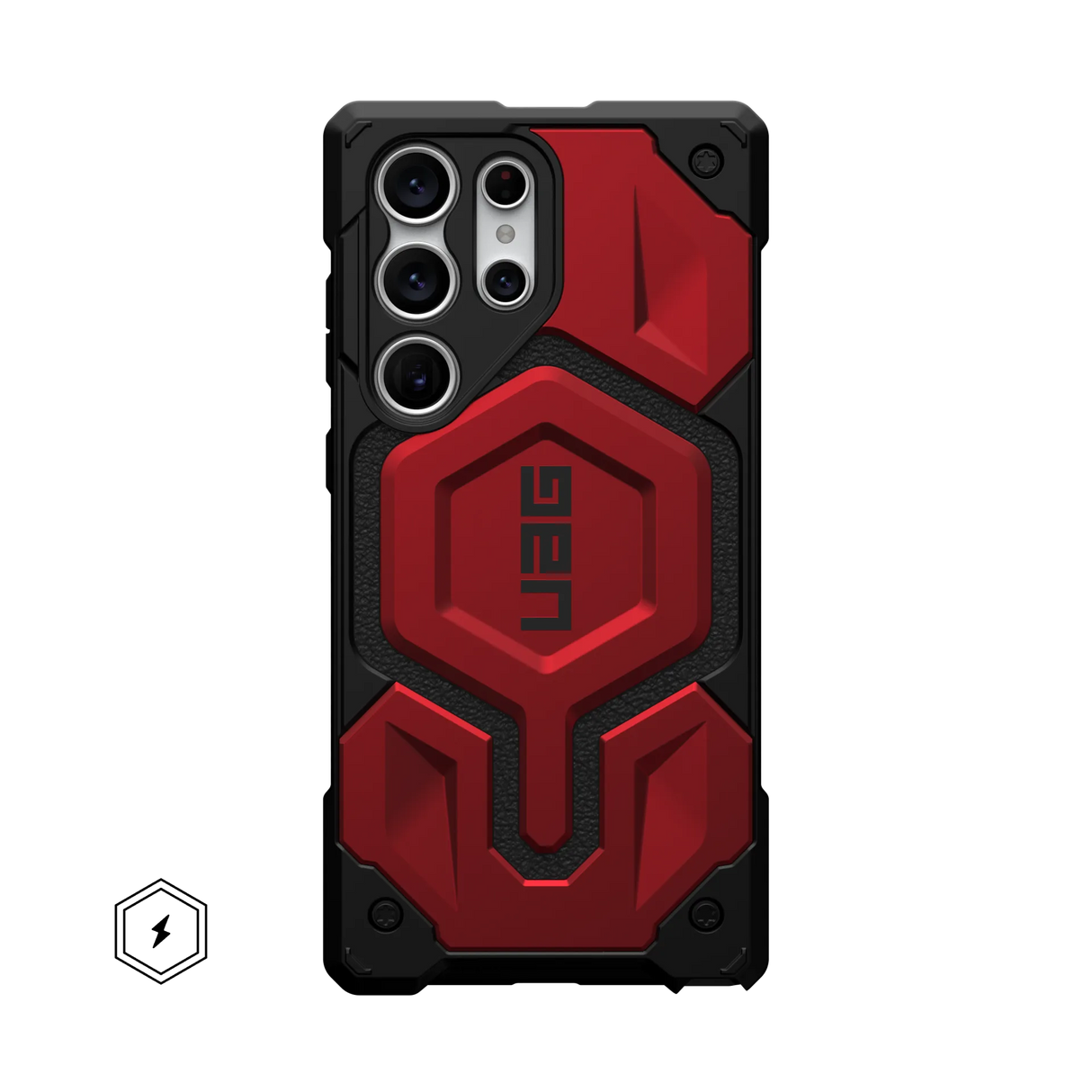 เคส UAG รุ่น Monarch Pro – Galaxy S23 Ultra – สี Crimson
