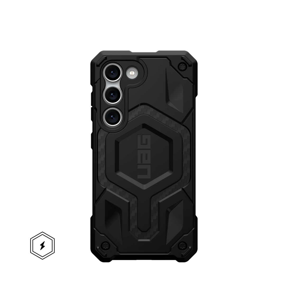 เคส UAG รุ่น Monarch Pro – Galaxy S23 – สี Carbon Fiber