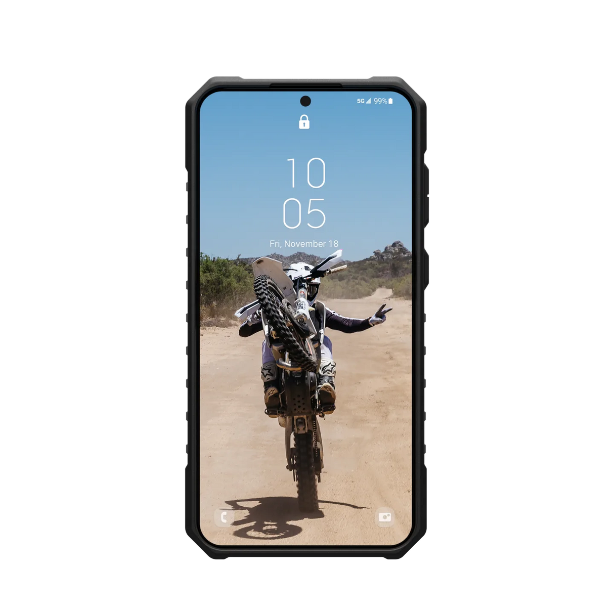 เคส UAG รุ่น Pathfinder Clear - Galaxy S23 FE - สี Ice