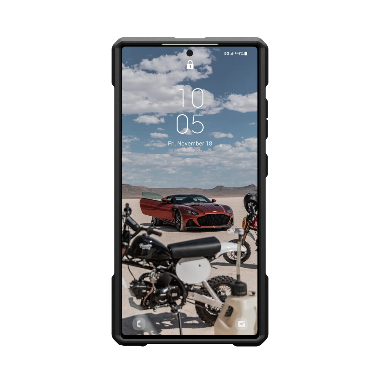 เคส UAG รุ่น Monarch Pro - Galaxy S24 Ultra - สี Forged Carbon (Limited Edition)