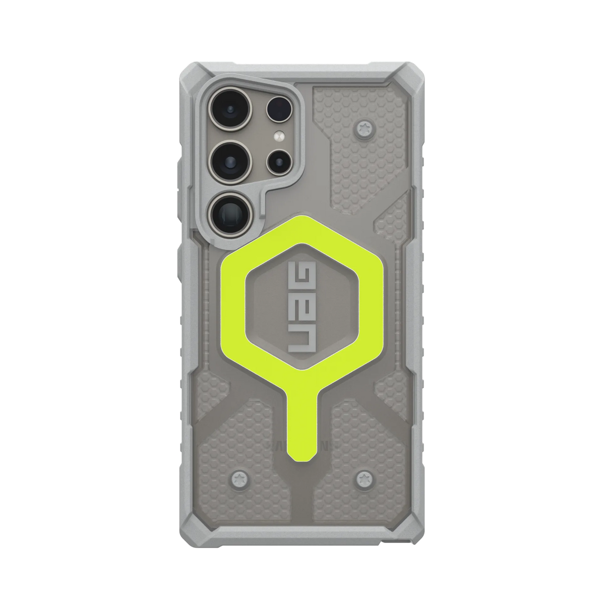 เคส UAG รุ่น Pathfinder Clear with Magnetic - Galaxy S24 Ultra - สี Active Neon