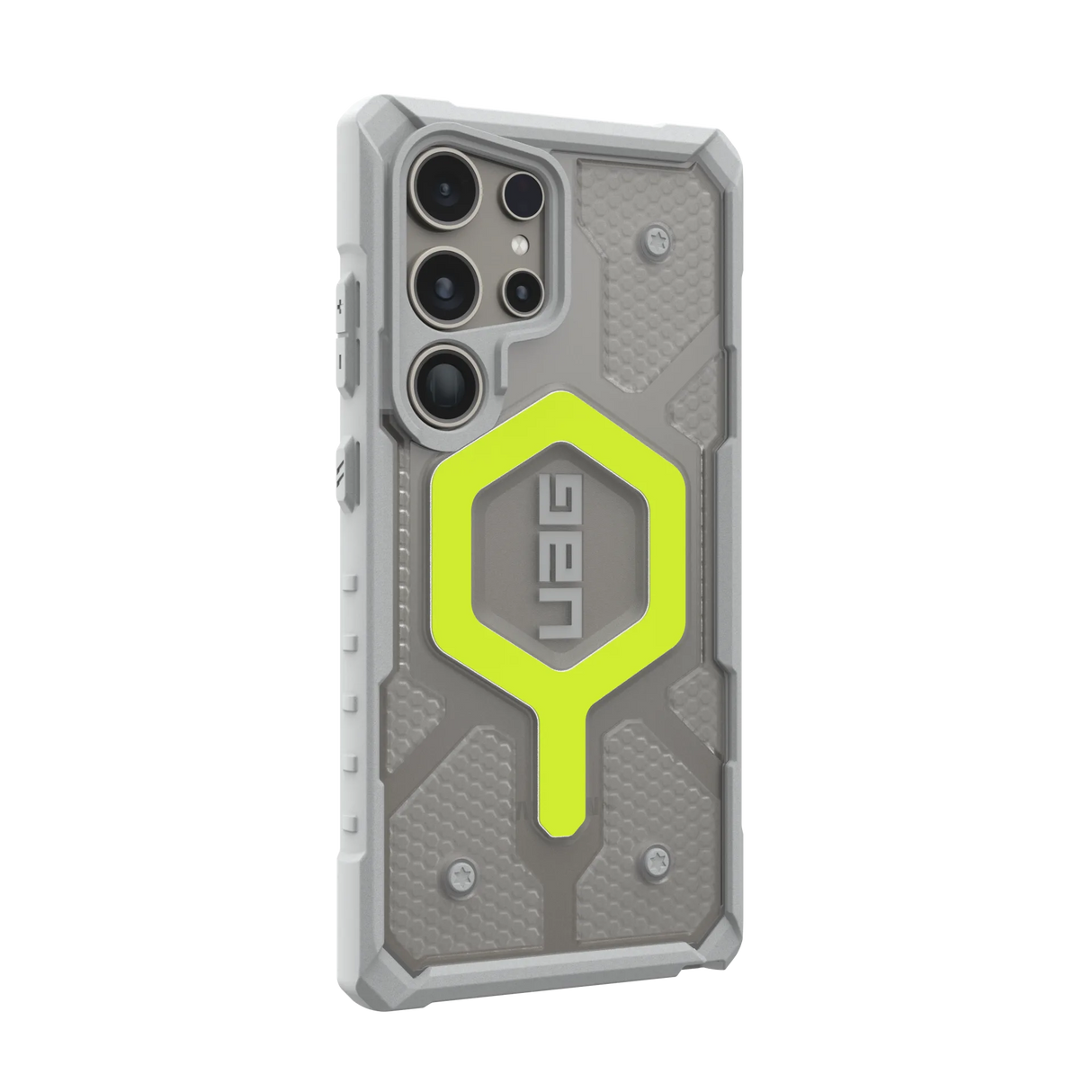 เคส UAG รุ่น Pathfinder Clear with Magnetic - Galaxy S24 Ultra - สี Active Neon