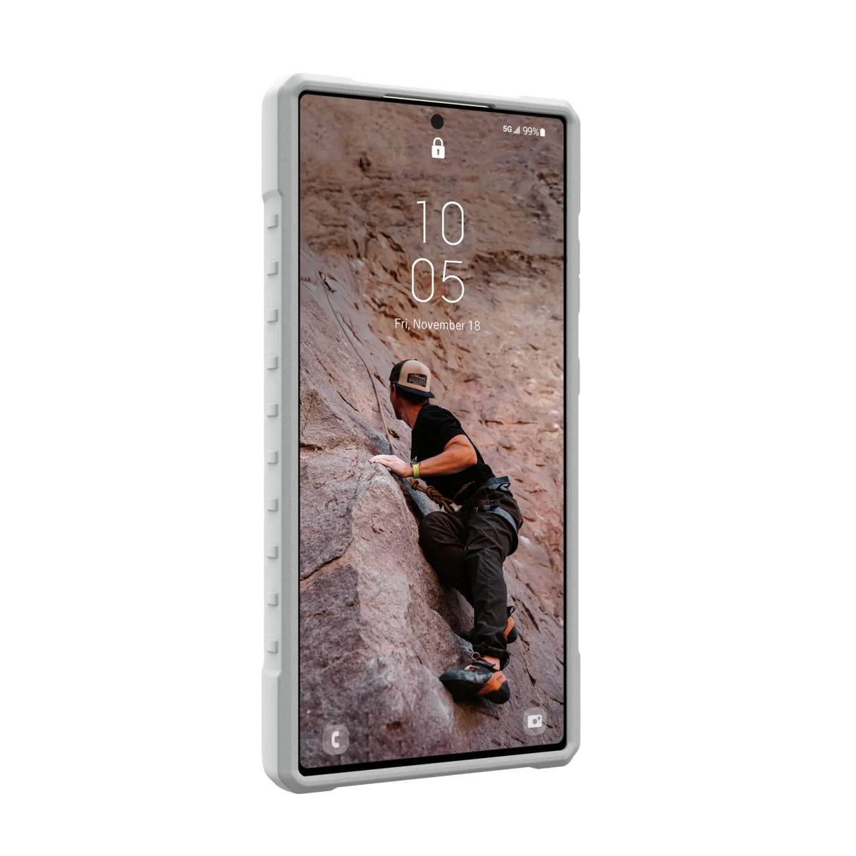 เคส UAG รุ่น Pathfinder Clear with Magnetic - Galaxy S24 Ultra - สี Active Neon