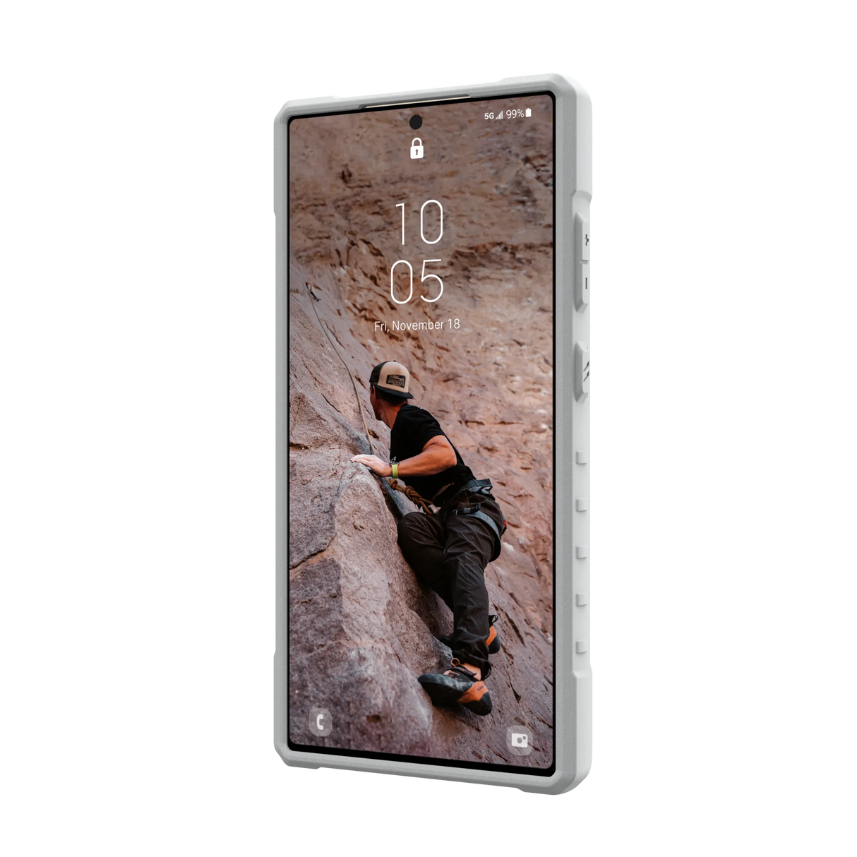 เคส UAG รุ่น Pathfinder Clear with Magnetic - Galaxy S24 Ultra - สี Active Neon