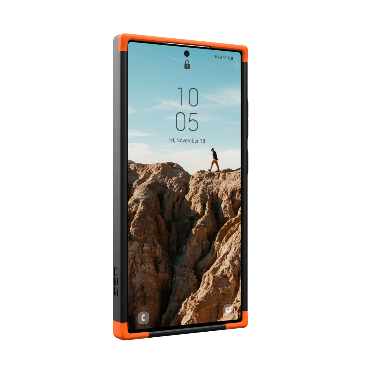 เคส UAG รุ่น Civilian - Galaxy S24 Ultra - สี Olive Drab