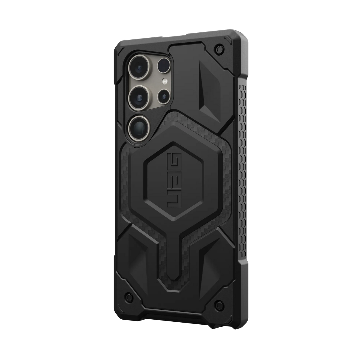 เคส UAG รุ่น Monarch Pro - Galaxy S24 Ultra - สี Carbon Fiber