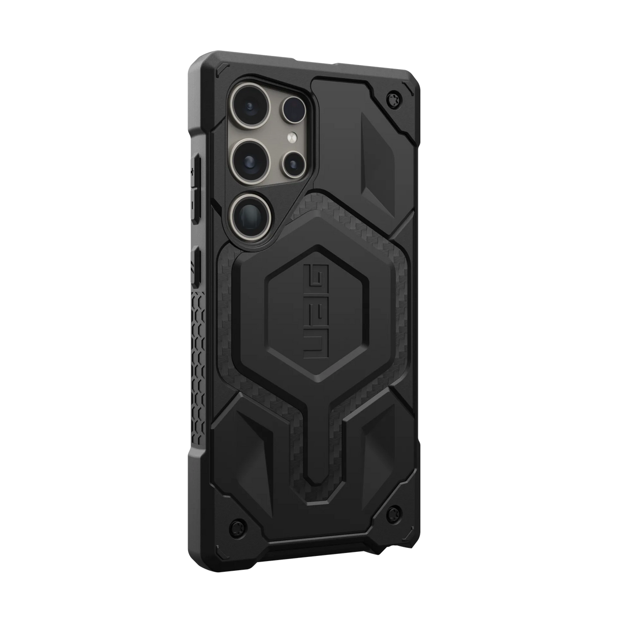 เคส UAG รุ่น Monarch - Galaxy S24 Ultra - สี Carbon Fiber