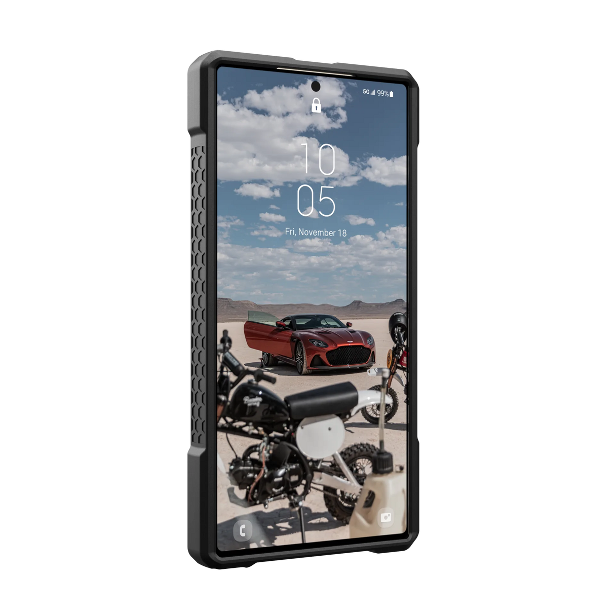 เคส UAG รุ่น Monarch - Galaxy S24 Ultra - สี Kevlar Black