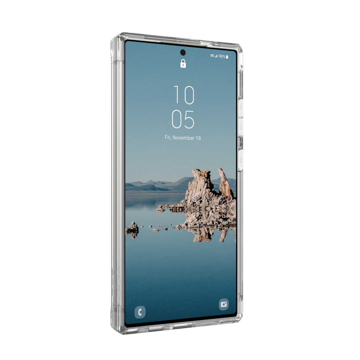 เคส UAG รุ่น Plyo Pro - Galaxy S24 Ultra Plyo - สี Ice/Silver