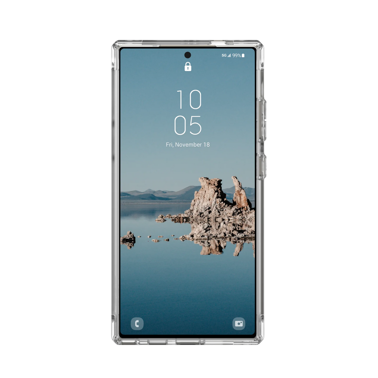 เคส UAG รุ่น Plyo Pro - Galaxy S24 Ultra Plyo - สี Ice/Silver