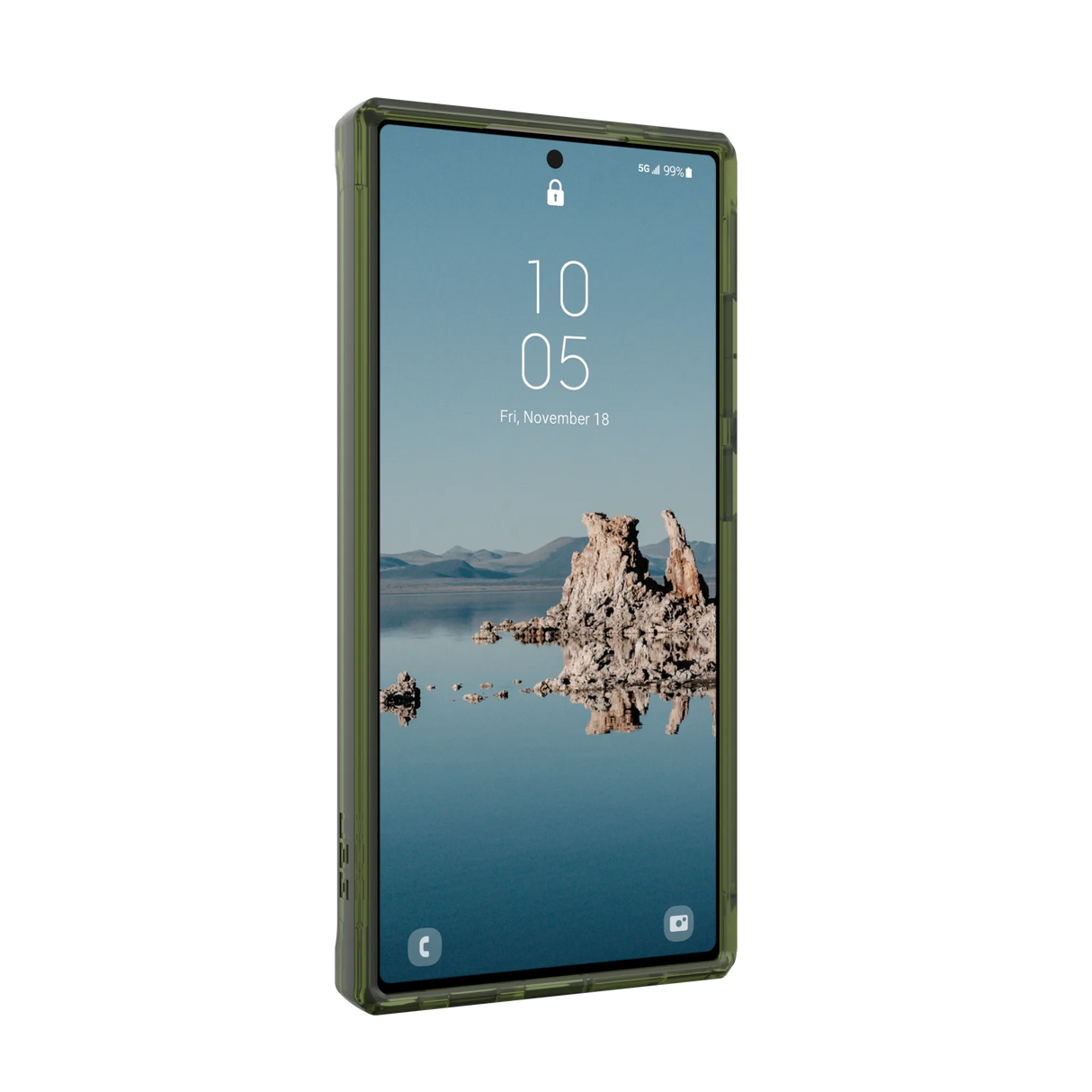 เคส UAG รุ่น Plyo Pro - Galaxy S24 Ultra Plyo - สี Ice/Olive