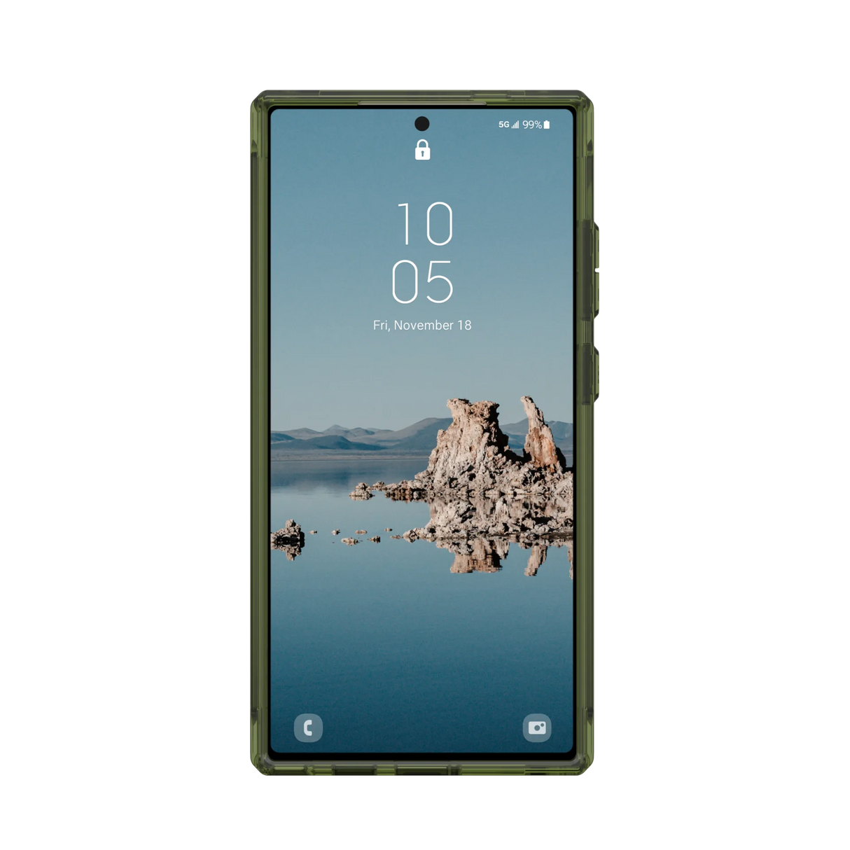 เคส UAG รุ่น Plyo Pro - Galaxy S24 Ultra Plyo - สี Ice/Olive