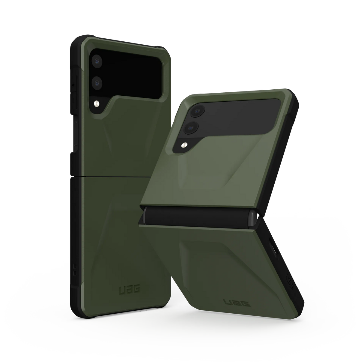 เคส UAG รุ่น Civilian - Galaxy Z Flip 4 - สี Olive