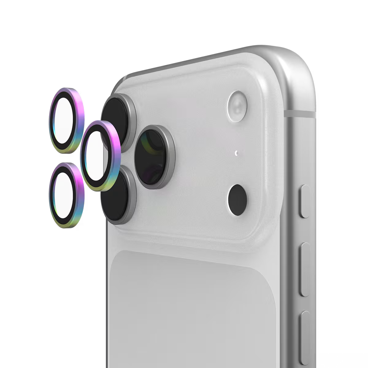 UAG รุ่น Lens Shield - กระจกเลน์กล้อง iPhone 17 Pro/ 17 Pro Max - สี flamed-titanium