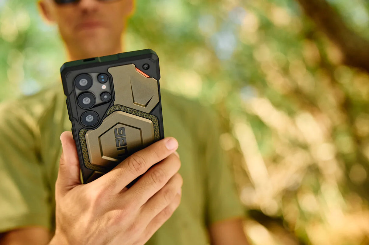 UAG รุ่น Monarch Pro - เคส Galaxy S25 Ultra - สี Kevlar Mallard