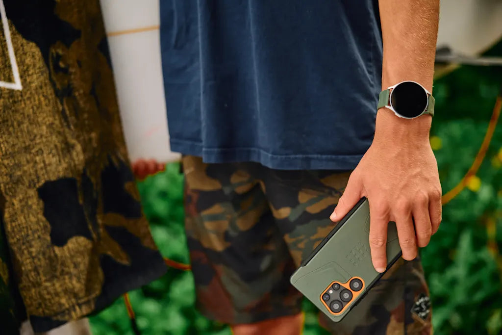 UAG รุ่น Civilian with Magnetic - เคส Galaxy S25 Ultra - สี Olive Drab/Orange