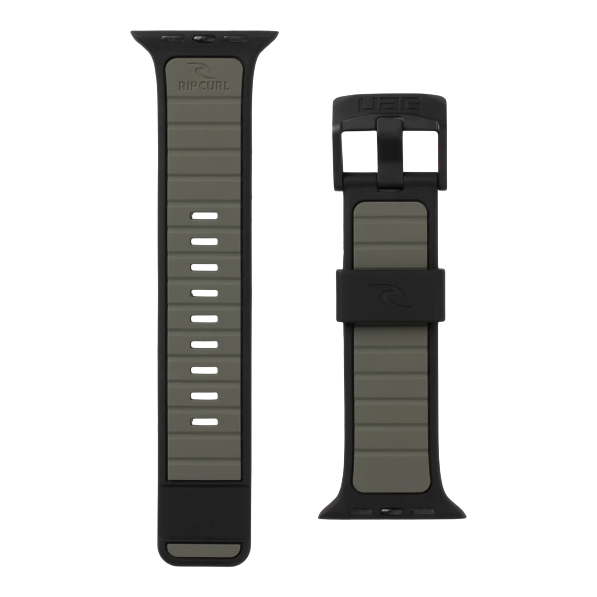 สายนาฬิกา Rip Curl x UAG รุ่น Torquay - Apple Watch 42/44/45/49mm - สี Black/Army