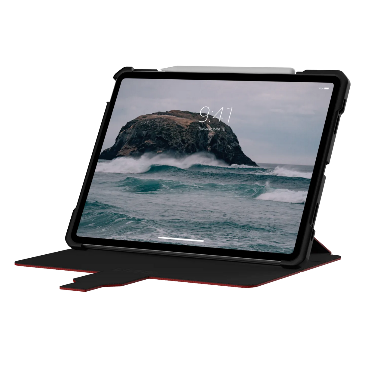 เคส UAG รุ่น Metropolis - iPad Pro 12.9" (6th/5th/4th Gen 2022/2021/2020) - สี Magma