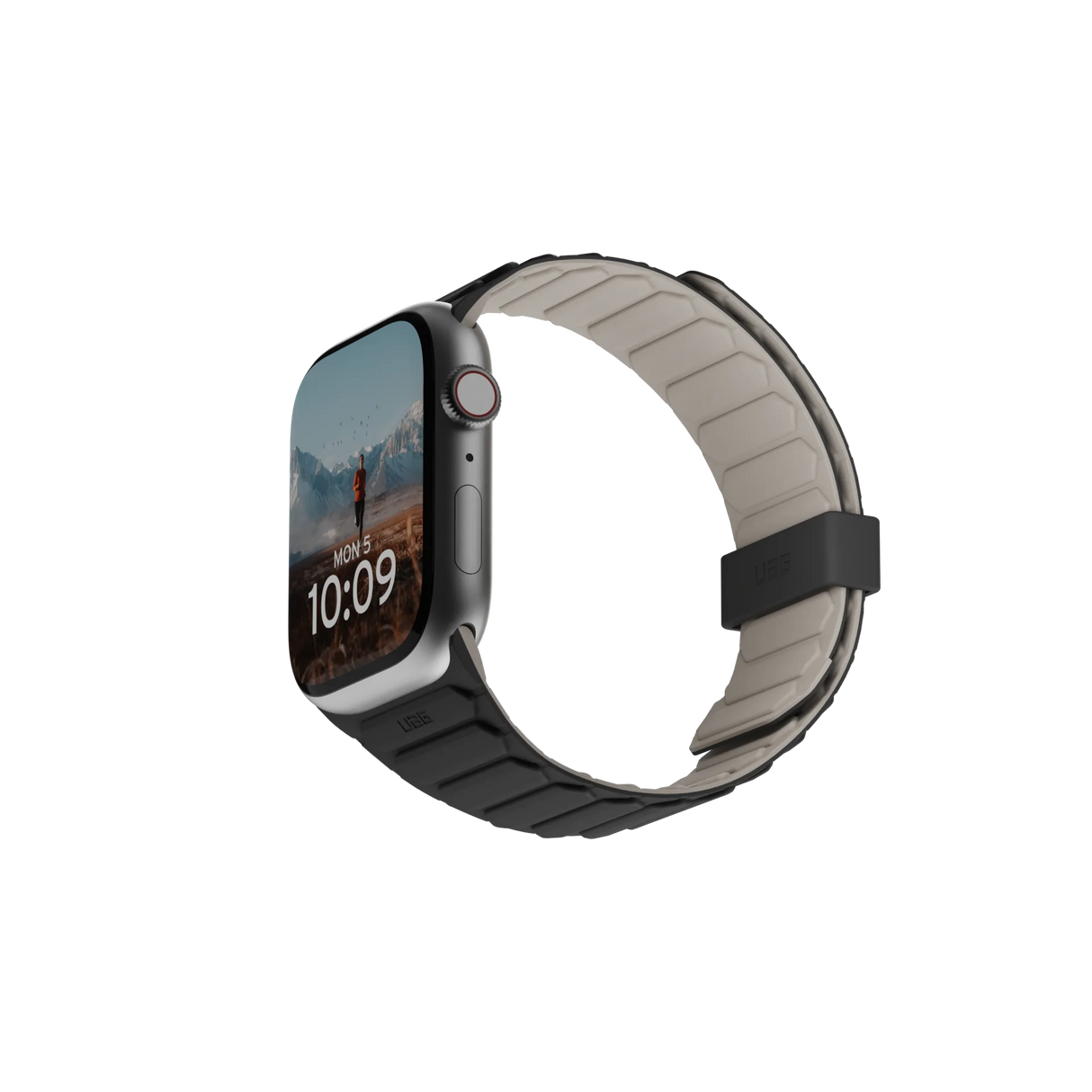 สายนาฬิกา UAG รุ่น Pathfinder - Apple Watch 42/44/45/49mm - สี Black/Titanium