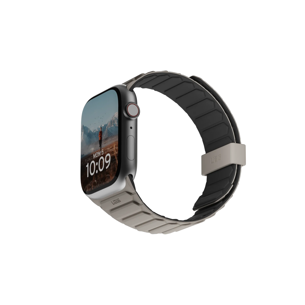 สายนาฬิกา UAG รุ่น Pathfinder - Apple Watch 42/44/45/49mm - สี Black/Titanium