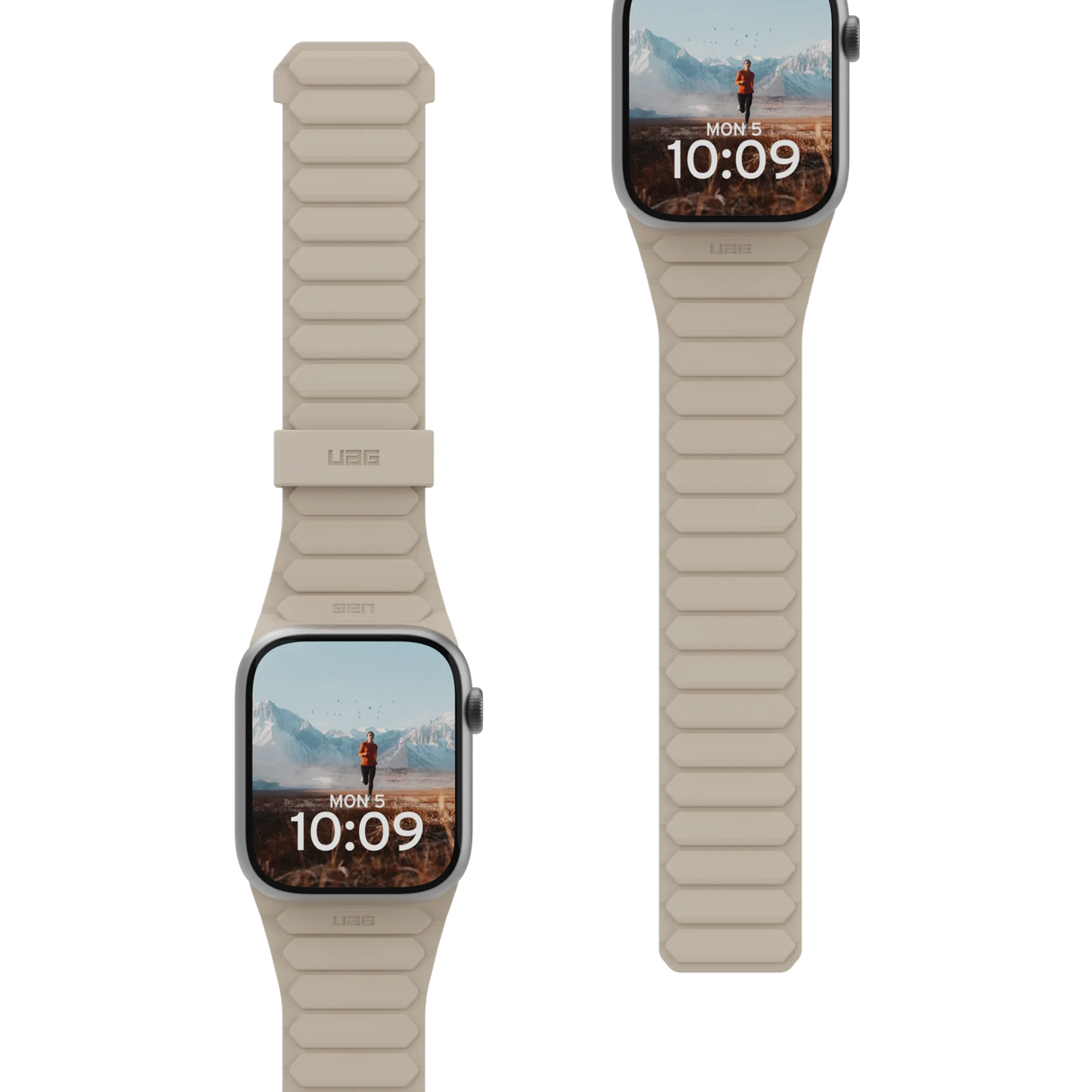 สายนาฬิกา UAG รุ่น Pathfinder - Apple Watch 38/40/41mm - สี Dune/Cloud Blue