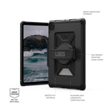 เคส UAG รุ่น Metropolis with Hand Strap - iPad Pro 11" (5th/2024) - สี Black