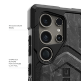 เคส UAG รุ่น Monarch Pro - Galaxy S24 Ultra - สี Forged Carbon (Limited Edition)