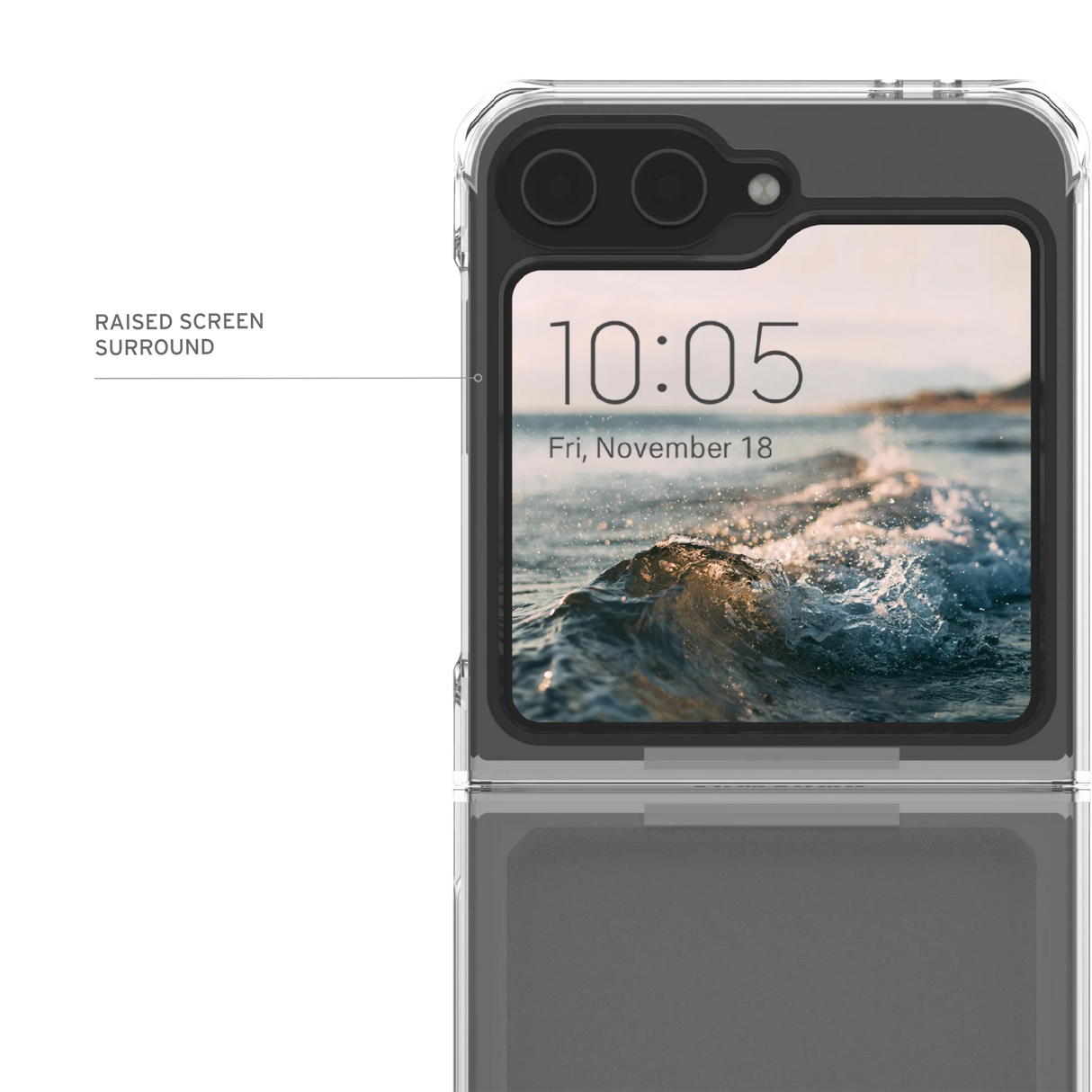 เคส UAG รุ่น Plyo - Galaxy Z Flip 6 - สี Ice