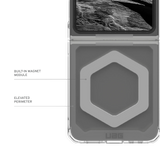 เคส UAG รุ่น Plyo - Galaxy Z Flip 6 - สี Ice/Silver