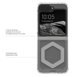 เคส UAG รุ่น Plyo - Galaxy Z Flip 6 - สี Ice/Silver