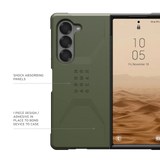เคส UAG รุ่น Civilian - Galaxy Z Fold 6 - สี Olive Drab