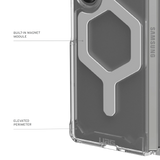 เคส UAG รุ่น Plyo Pro - Galaxy Z Fold 6 - สี Ice/Silver