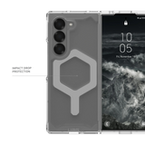 เคส UAG รุ่น Plyo Pro - Galaxy Z Fold 6 - สี Ice/Silver