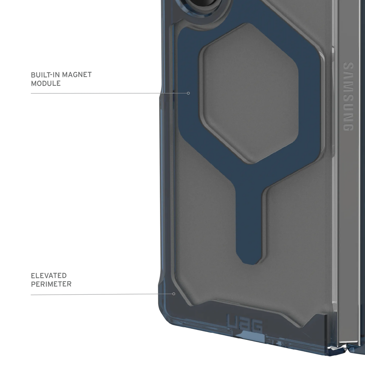 เคส UAG รุ่น Plyo Pro - Galaxy Z Fold 6 - สี Ice/Mallard