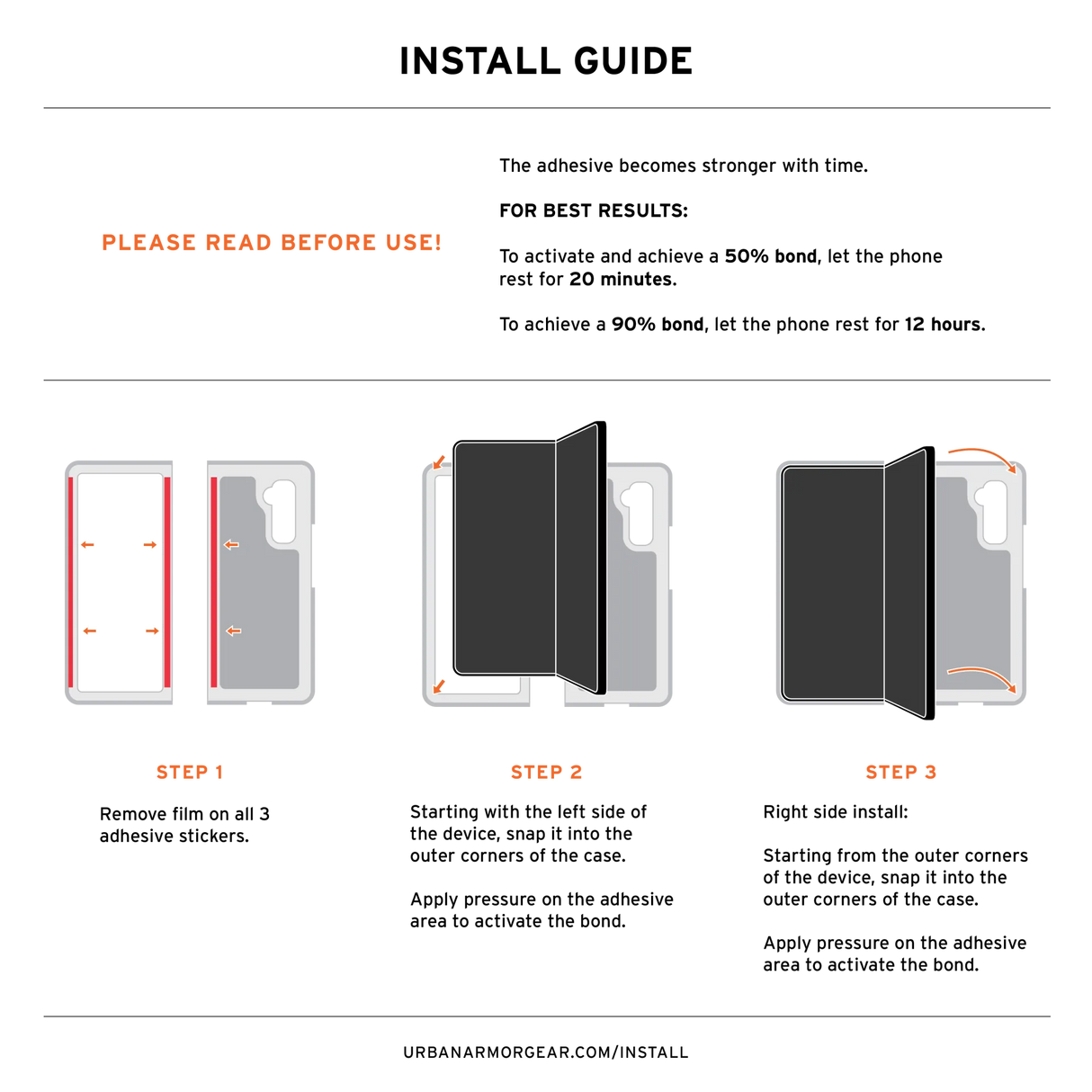 เคส UAG รุ่น Plyo Pro - Galaxy Z Fold 5 - สี Ash/Space Grey