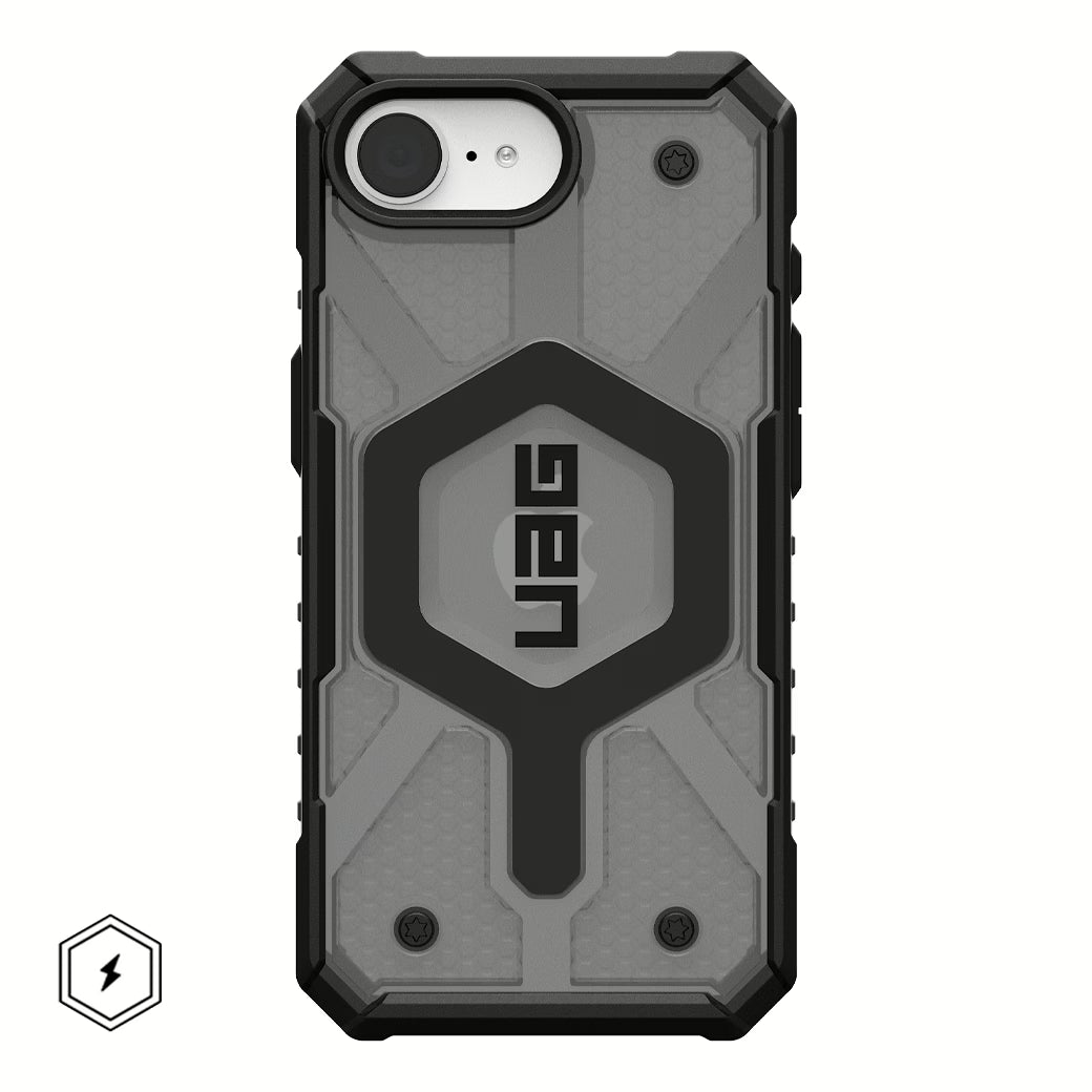 UAG รุ่น Pathfinder Clear with Magnetic - เคส iPhone 16e - สี Ash