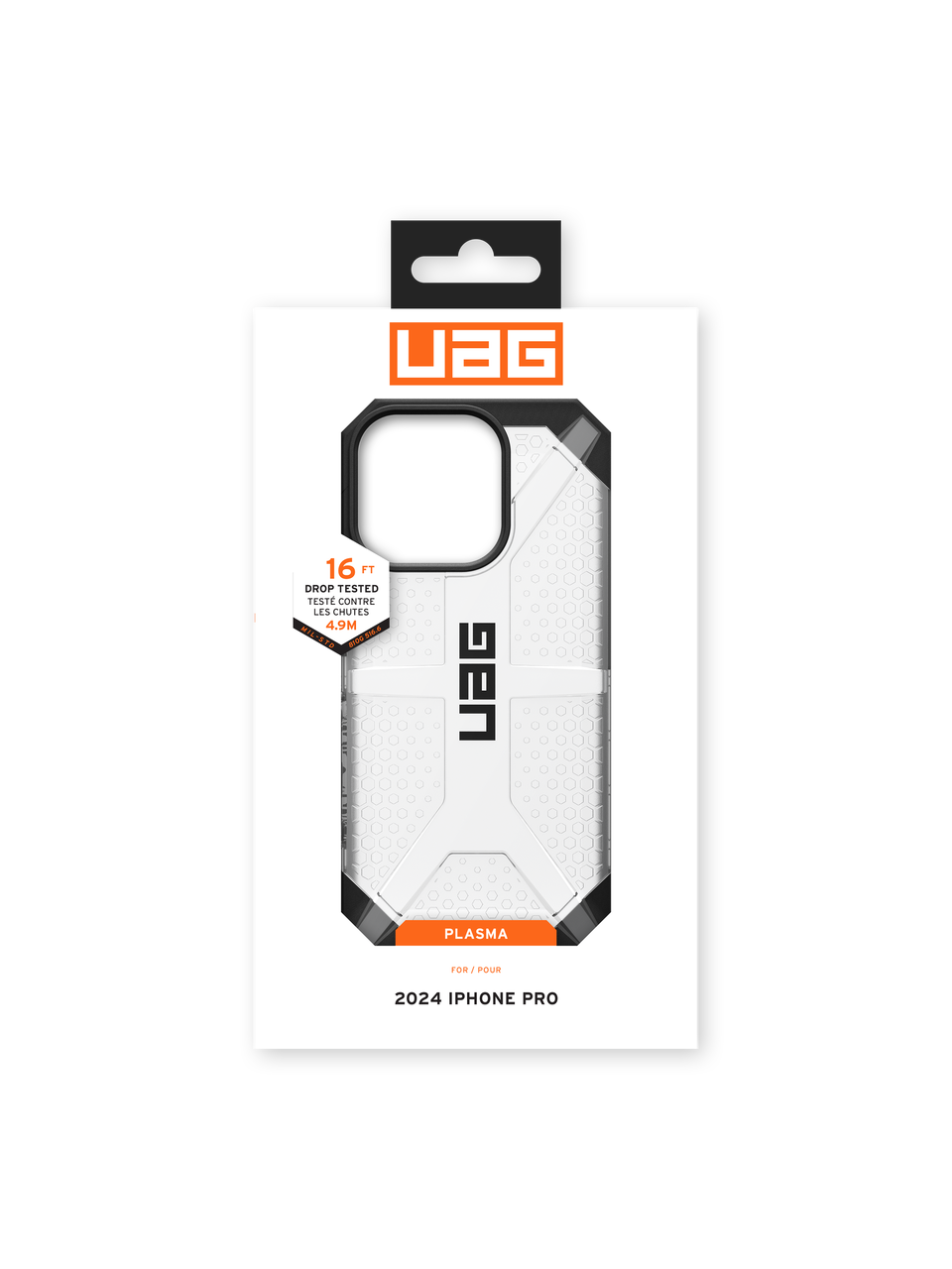 UAG รุ่น Plasma – เคส iPhone 16 Pro – สี Ice