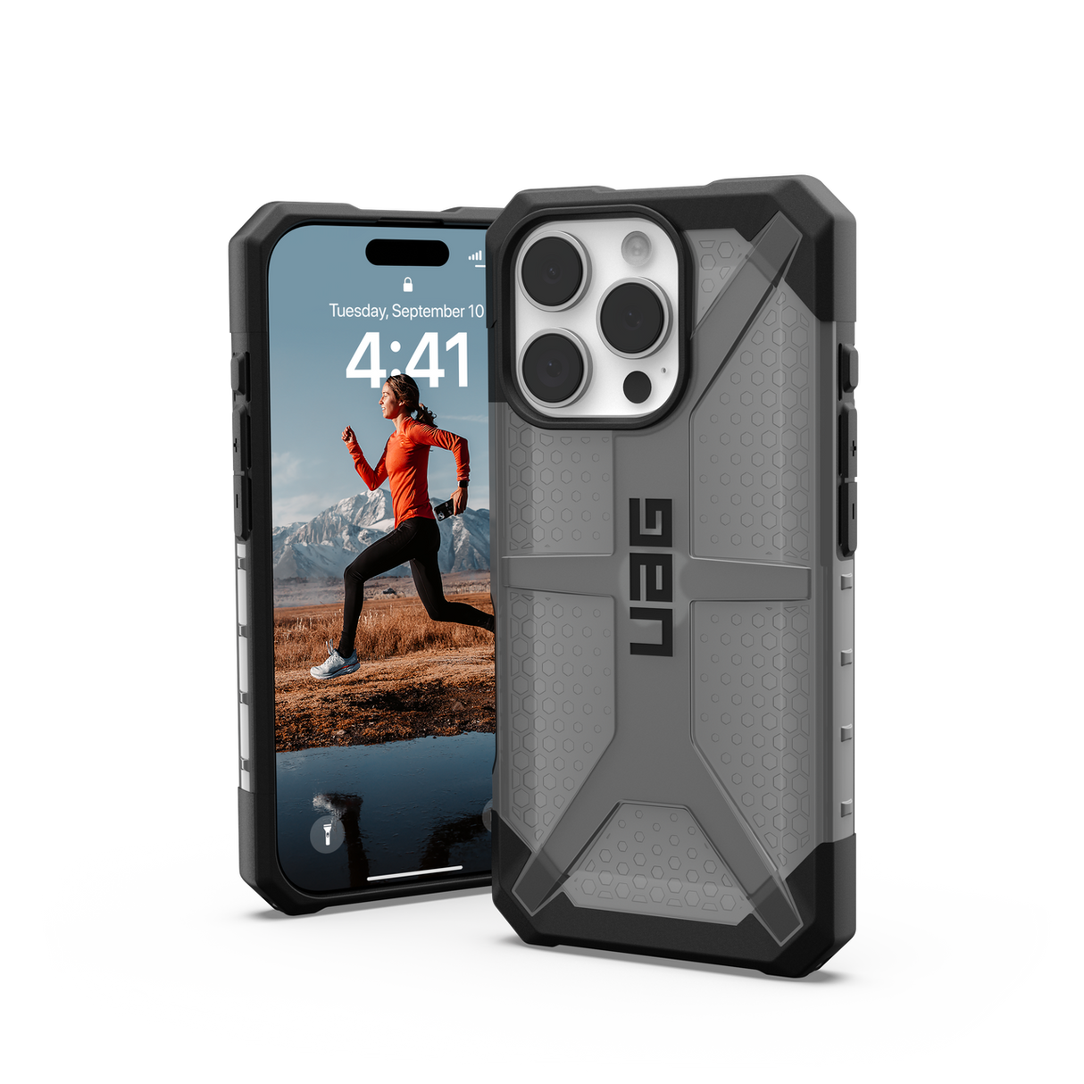 UAG รุ่น Plasma – เคส iPhone 16 Pro – สี Ash