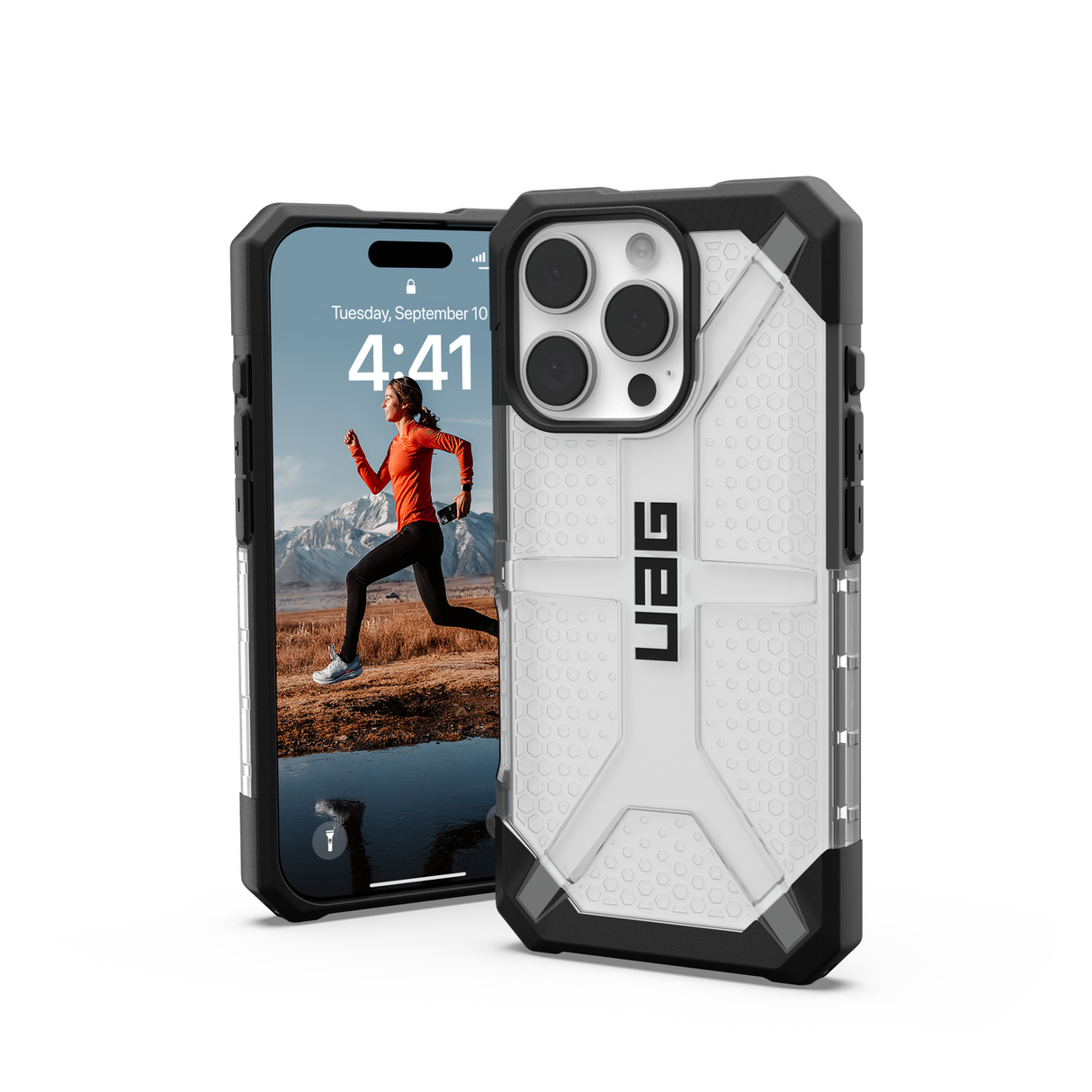 UAG รุ่น Plasma – เคส iPhone 16 Pro – สี Ice