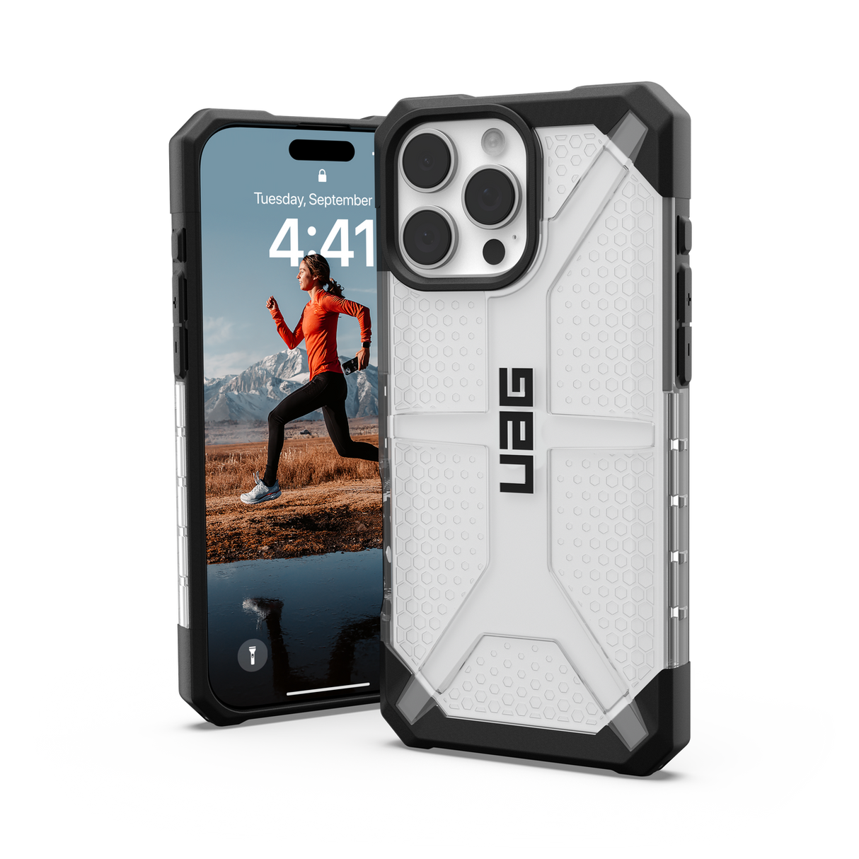 UAG รุ่น Plasma – เคส iPhone 16 Pro Max – สี Ice