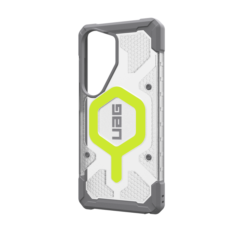 UAG รุ่น Pathfinder Clear (Magnetic) Bundle - เคส Galaxy S26 Ultra - สี Active Neon Lanyard