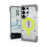 UAG รุ่น Pathfinder Clear (Magnetic) Bundle - เคส Galaxy S26 Ultra - สี Active Neon Lanyard