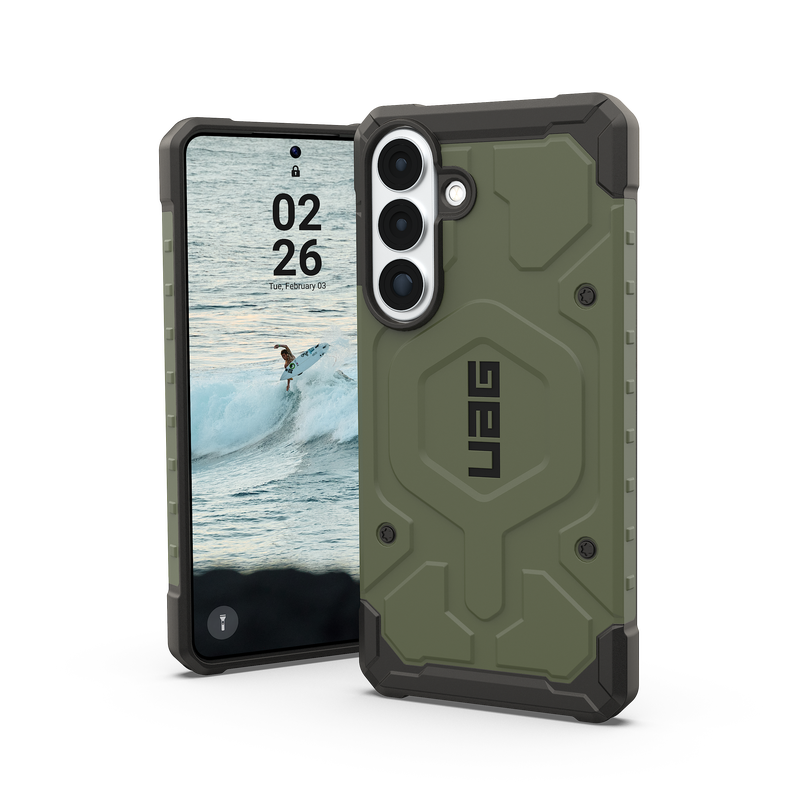 UAG รุ่น Pathfinder (Magnetic) - เคส Galaxy S26 Plus - สี Olive Drab