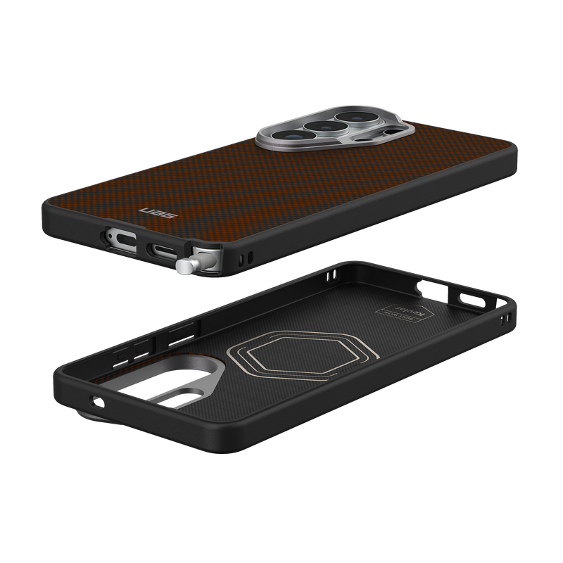UAG รุ่น FIBR ARMR (Magnetic) - เคส Galaxy S26 Ultra - สี Orange/Charcoal