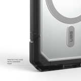 UAG รุ่น Trooper (Magnetic) - เคส Galaxy S26 - สี Clear/Ash