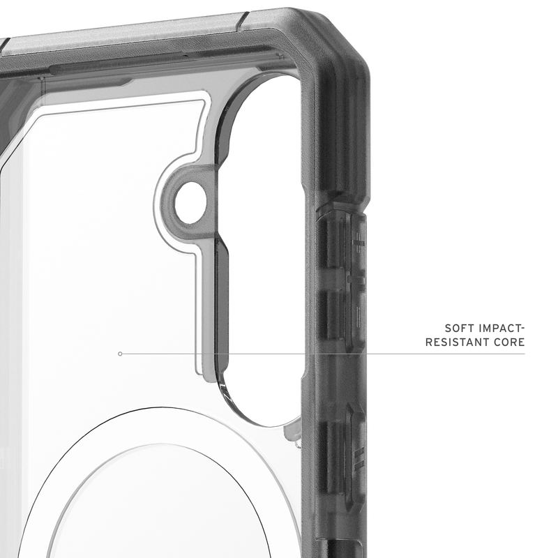UAG รุ่น Trooper (Magnetic) - เคส Galaxy S26 - สี Clear/Ash