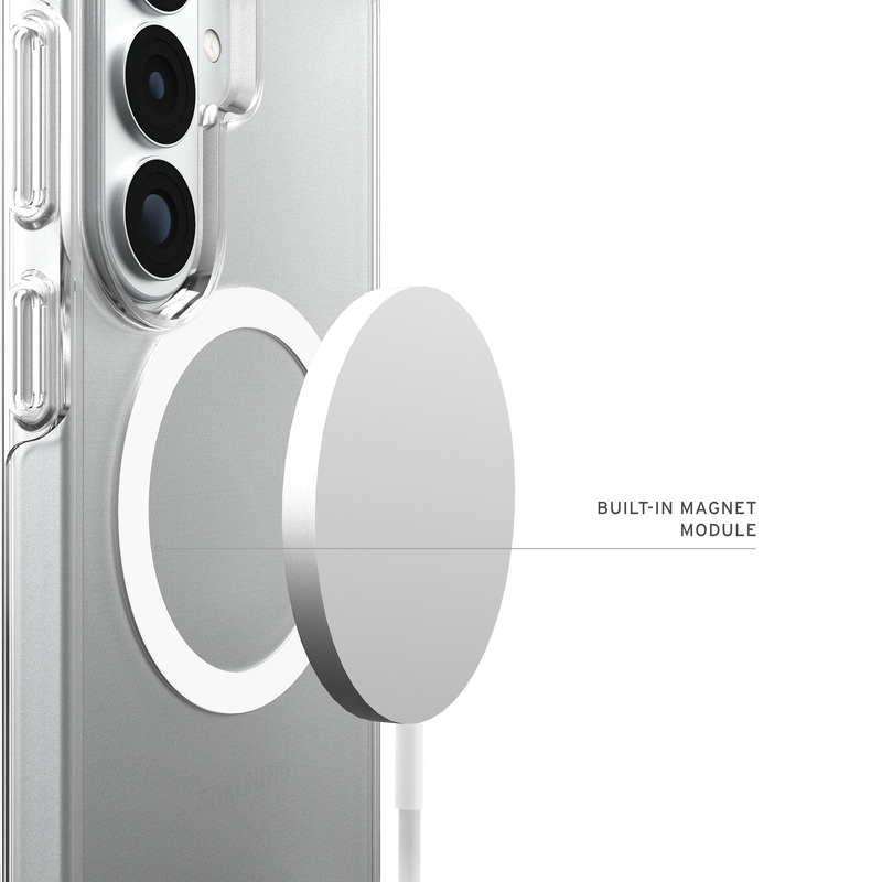 UAG รุ่น Scout Clear (Magnetic) - เคส Galaxy S26 - สี Ice/White