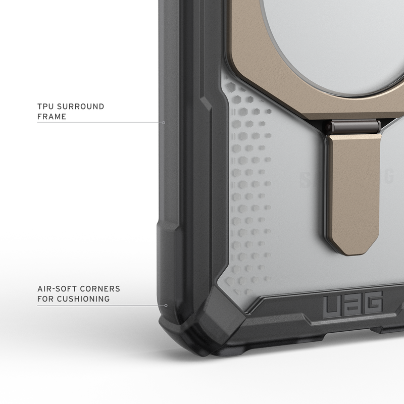 UAG รุ่น Plasma XTE (Magnetic) - เคส Galaxy S26 - สี Ash/Titanium